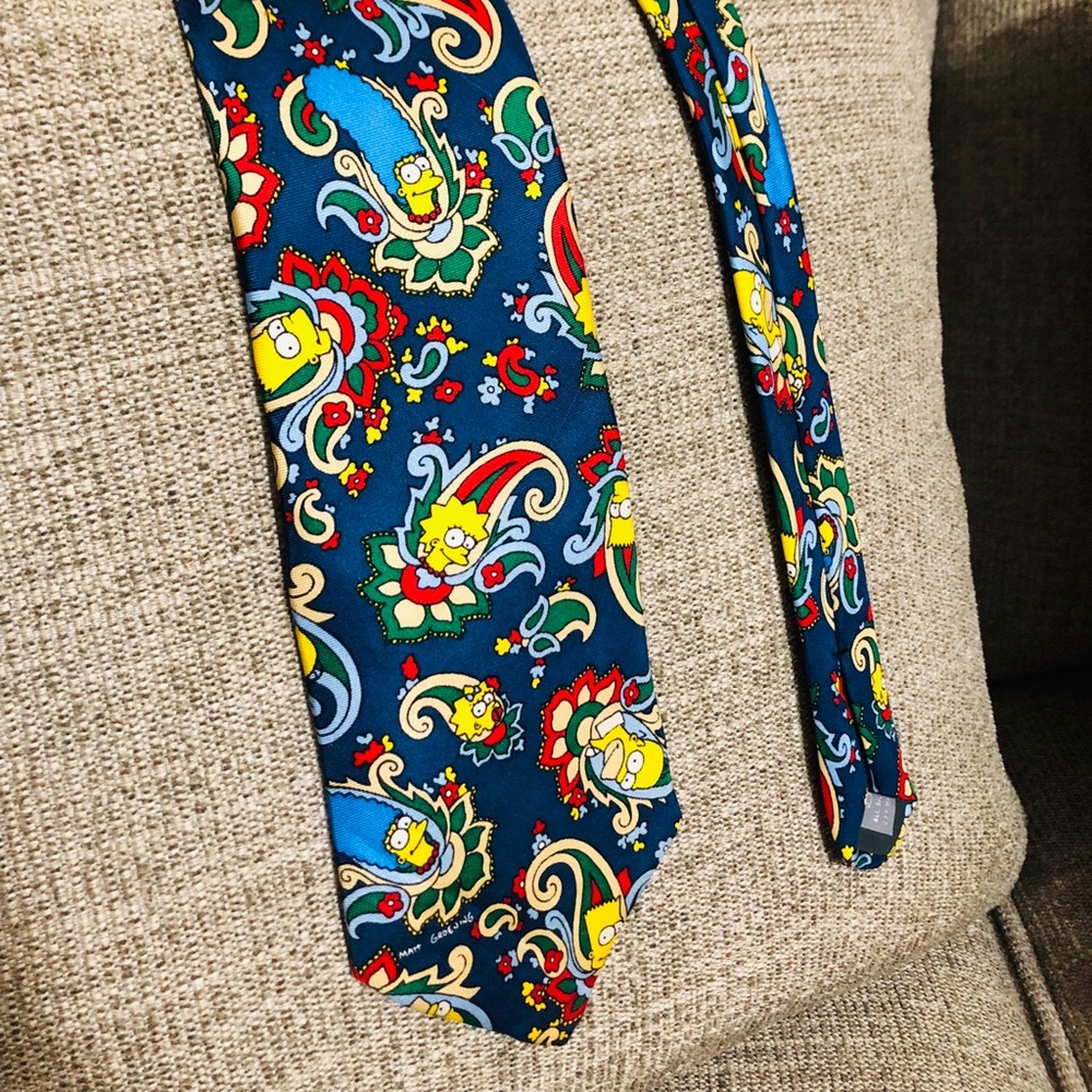 Authentic Simpsons Vintage Tie